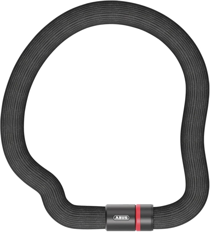 ABUS Kettenschloss Goose Lock – biegsames, klapperfreies Fahrradschloss aus gehärtetem Stahl – 6 mm
