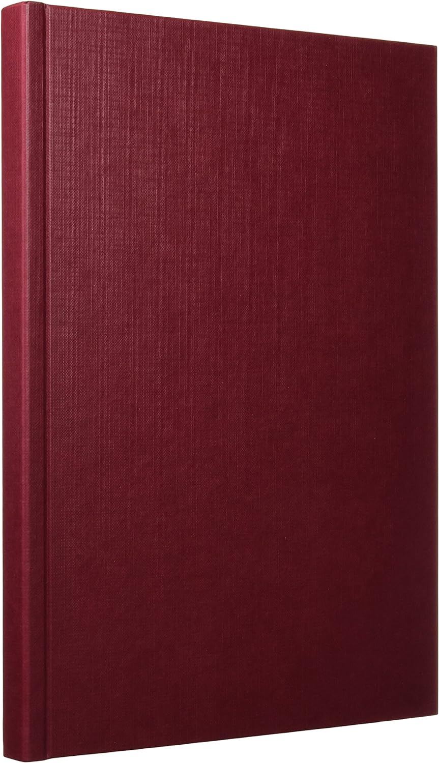 Leitz 73930028 Buchbindemappe impressBIND, Hard Cover, A4, 14 mm, 10 Stück, bordeaux, Bordeaux
