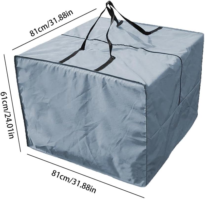 Opaltool 2PC Outdoor Möbel Kissen Aufbewahrungstasche 210D Oxford wasserdichte Schutz Aufbewahrungst