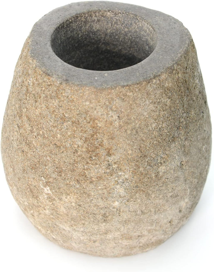 wohnfreuden Flussstein Toilettenbürstenhalter ca. 19 cm Unikat Bad Gäste WC Bürste Zubehör Garnitur