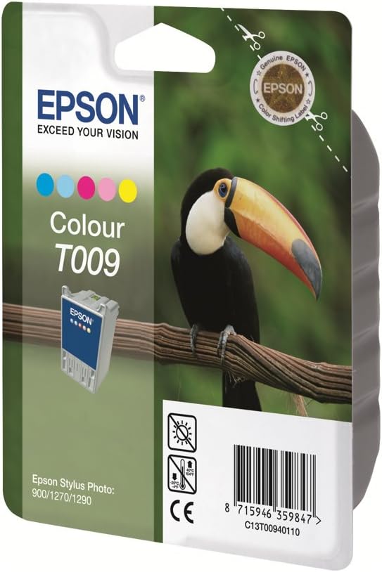 Epson C13T00940210 - Twinpack 2xcolor C13T009401 - Twinpack 2xcolor C13T009401 für Stylus Photo 900/