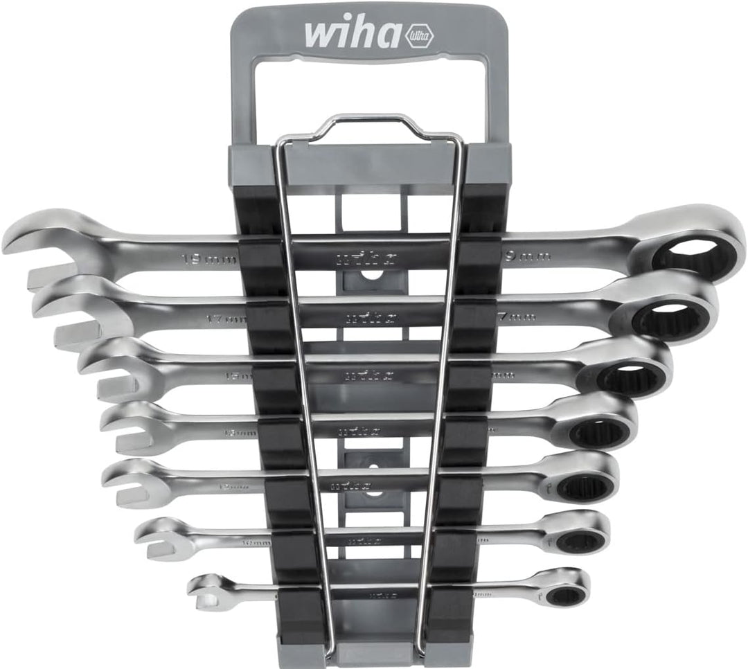 Wiha 303-96 Ratschenringschlüssel-Satz, 8-teilig