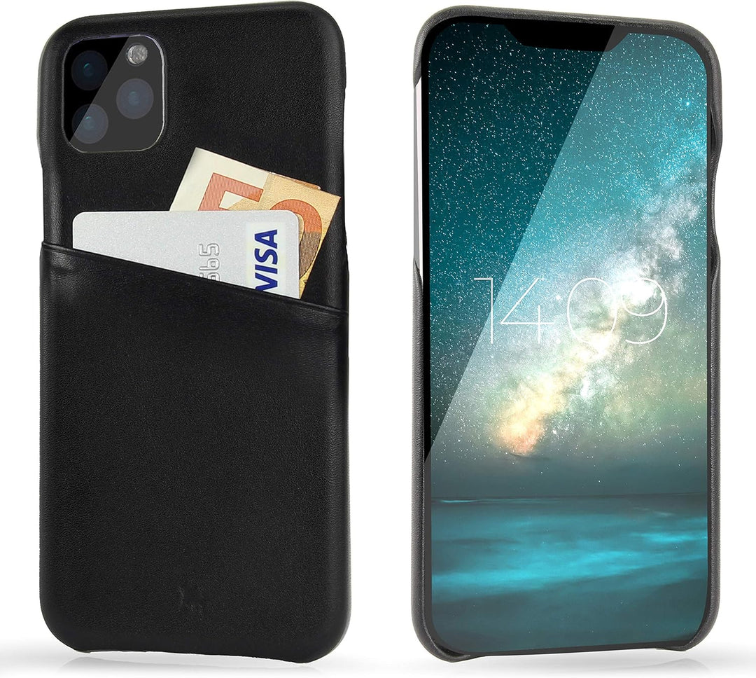 BULLAZO Menor Urban – kompatibel mit iPhone 11 XI Pro Max Schutzhülle Handy Hülle mit Kartenfach Led