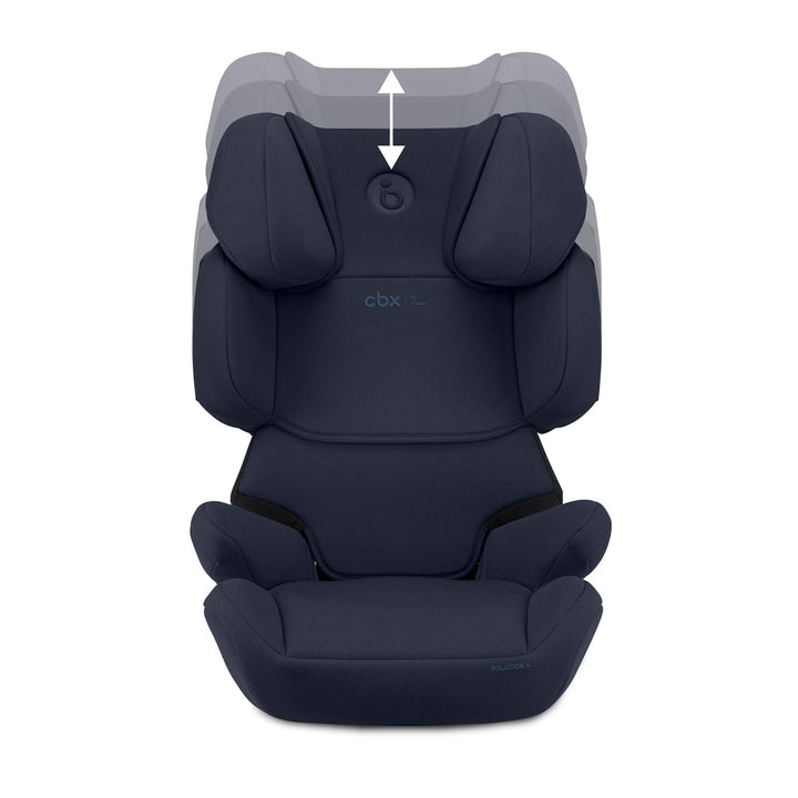 CYBEX Silver Kinder-Autositz Solution X i-Fix, Für Autos mit und ohne ISOFIX, Ab ca. 3 bis 12 Jahre