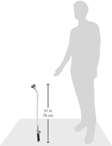 GEKA 2060GGSB Giessgerät Soft rain - Classic Plus 35 Grad 60cm, Dunkelgrau, 18 x 8 x 13 cm