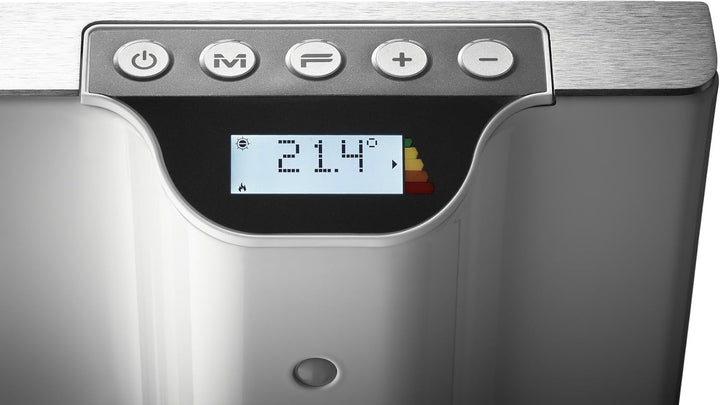 AEG Duo Wandkonvektor DKE 100, Elektroheizung energiesparend, 1000 W für ca. 12 m², LCD Display, Woc