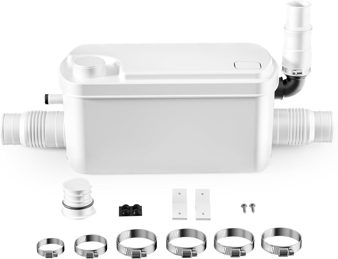 XPOtool 3/1 Hebeanlage 250W mit 3 Einlässen z.B. für Dusche und Waschbecken kompakte Haushaltspumpe