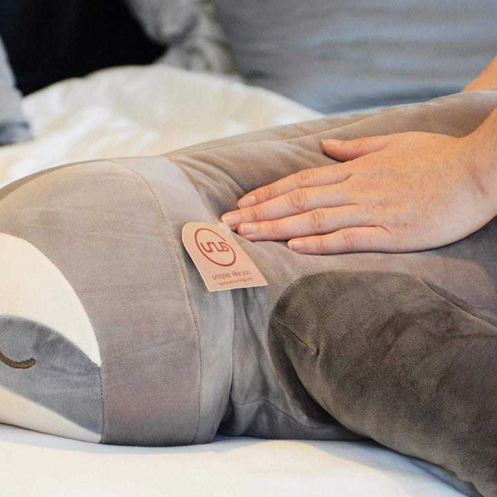 UNUS Seitenschläferkissen Stillkissen Lagerungskissen Faultier Kissen aus Baumwolle, für Kinder Deko