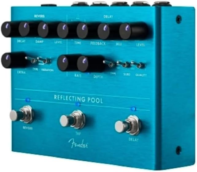 Fender® »REFLECTING POOL« Delay/Reverb Boden-Effekt-Pedal