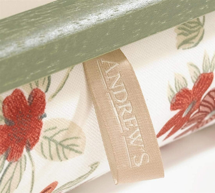 Andrew´s Knietablett Laptray mit Kissen Tablett für Laptop Schwarz Uni