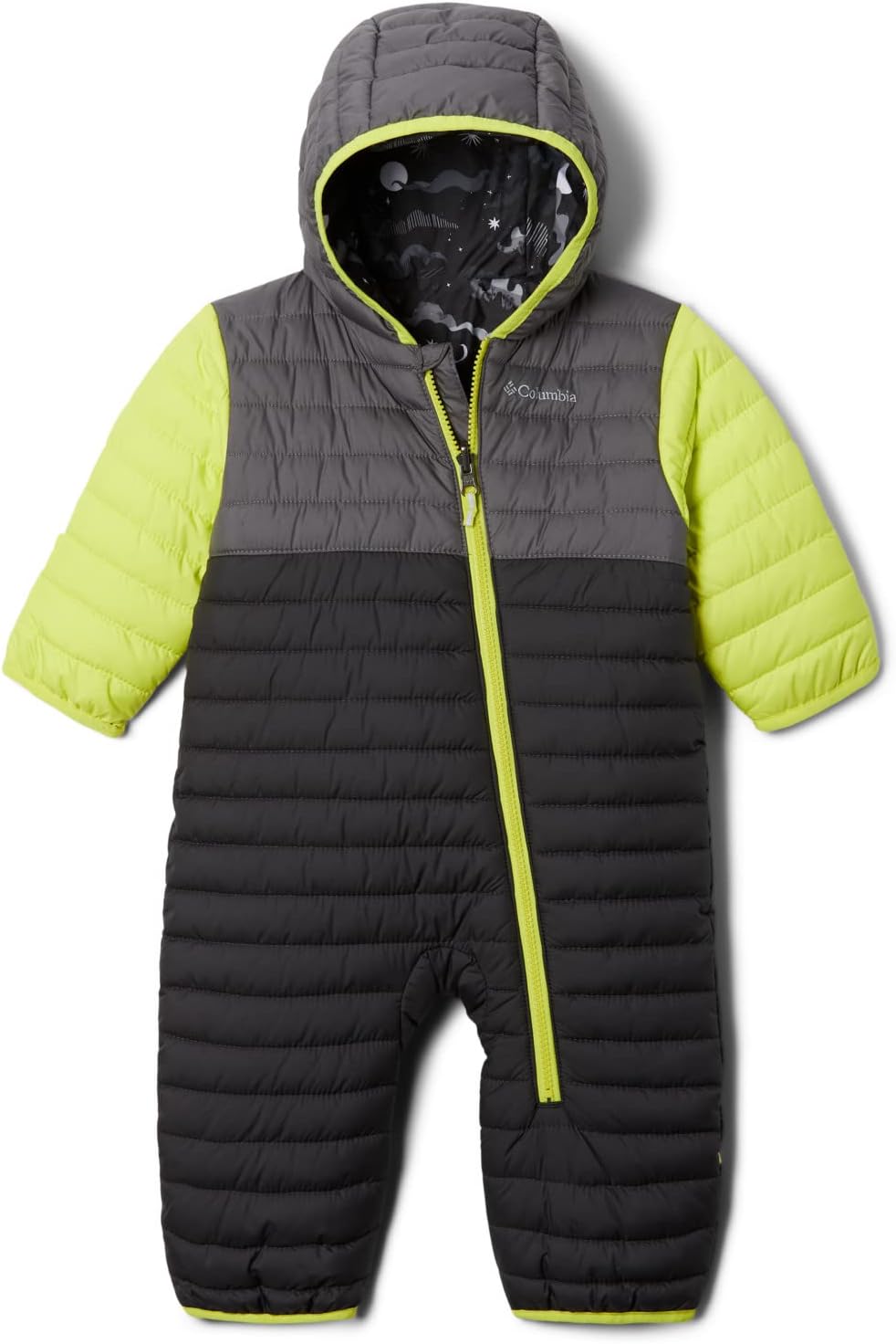 Columbia Unisex Baby Powder Lite Schneeanzug Strampler 12/18 Shark, City Grey, Radiation, 12/18 Shar