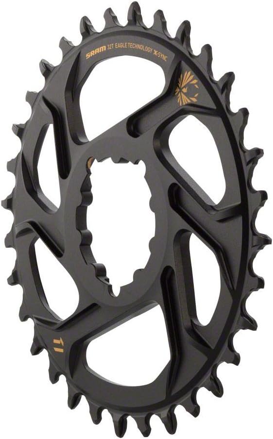 Sram X-Sync 32T Kettenblatt, für Eagle-Kette, direkte Anbringung, Aluminium, Kettenblatt, 12-Fach, S