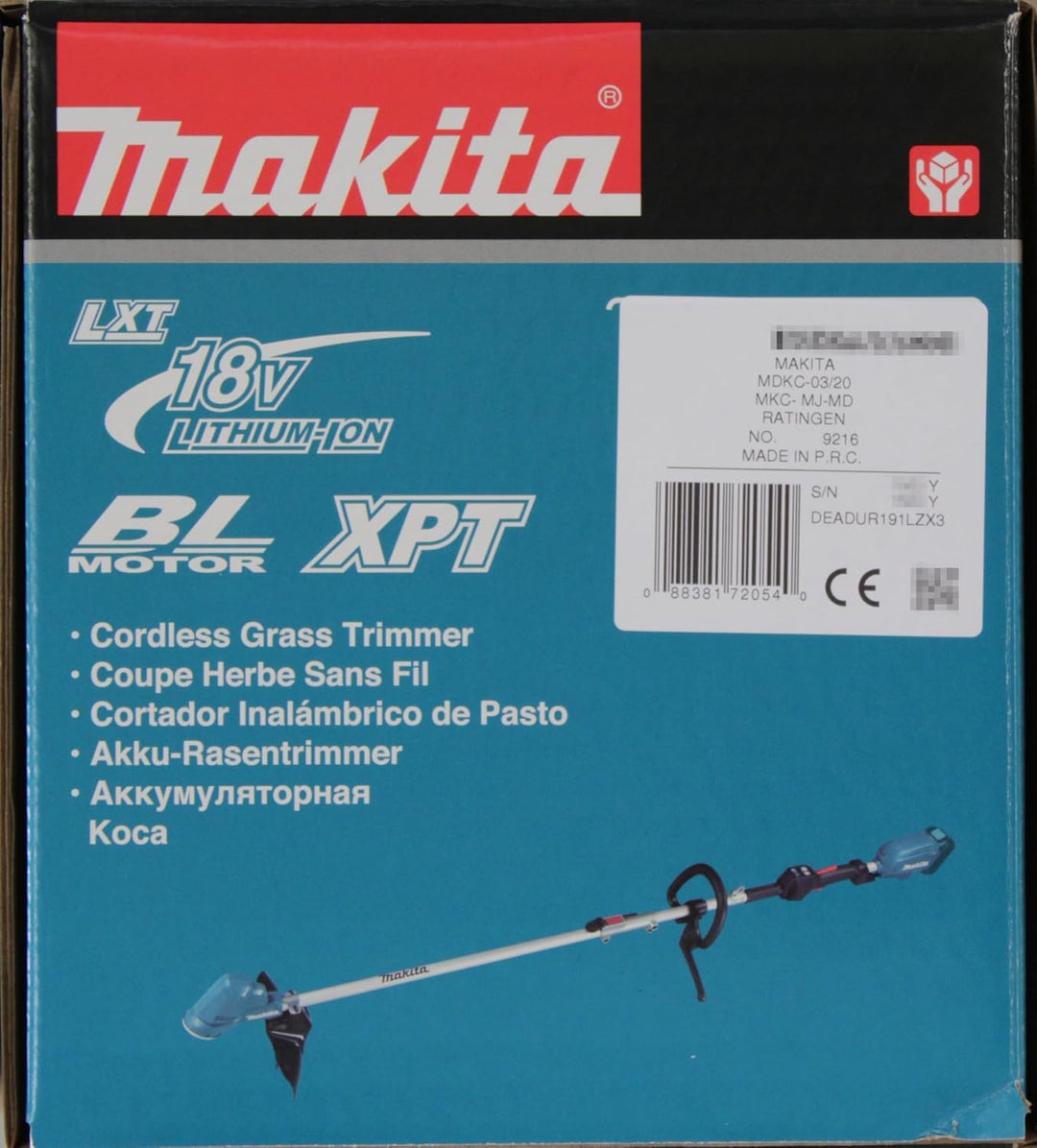 Makita DUR191LZX3 Akku-Rasentrimmer 18 V (ohne Akku, ohne Ladegerät)