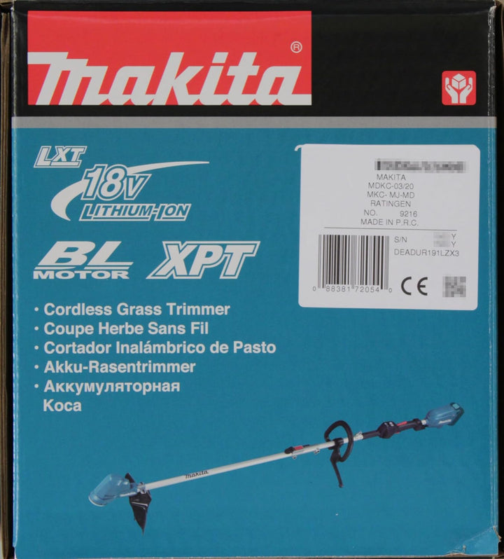 Makita DUR191LZX3 Akku-Rasentrimmer 18 V (ohne Akku, ohne Ladegerät)