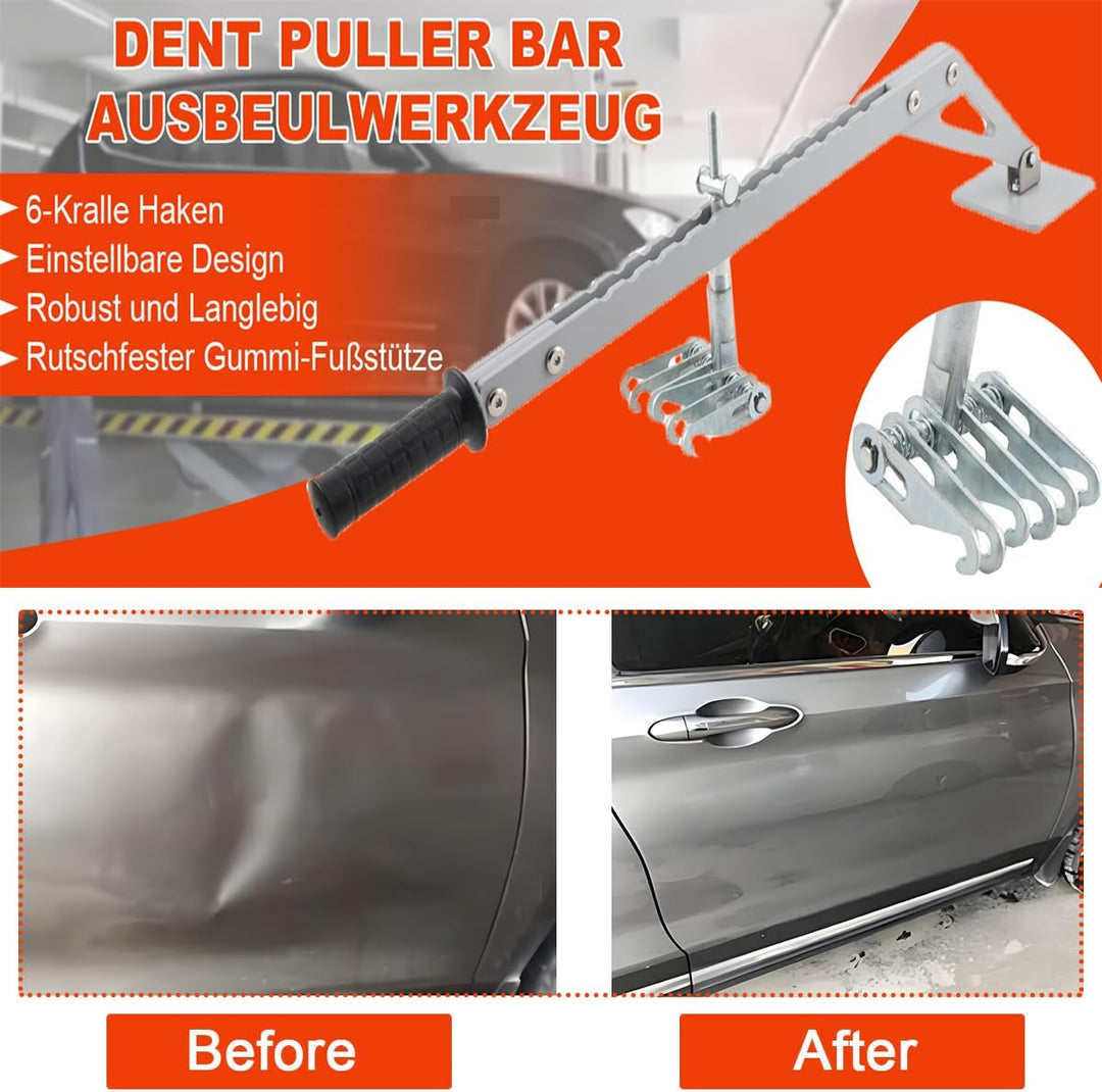 Lfhelper 6 Dent Puller Kit 625 mm Nivellierstange Single Leg Dent Puller 200 mm Dent Pull Bar Auto M