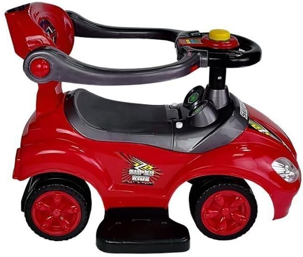 BSD Baby Spielzeugauto 381 Mega Car Deluxe Red Rot Lauflernhilfe Lauflernwagen Kinderfahrzeuge