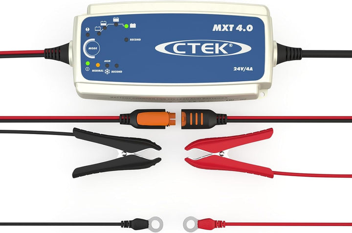 CTEK MXT 4.0 Batterieladegerät 24V, 8-Stufiges Ladegerät Für Kleinere 24V-Batterien In Nutzfahrzeuge