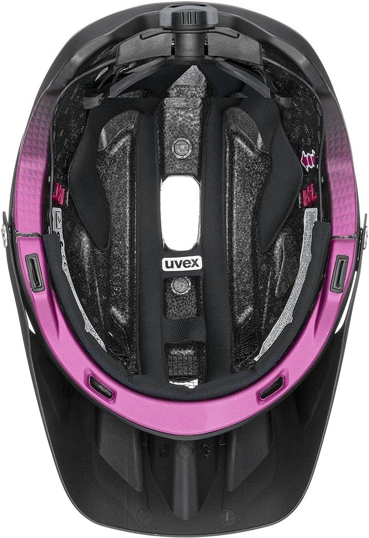 Uvex Quatro Integrale Tocsen All Mountain Enduro MTB Fahrrad Helm schwarz 2021 52-57 cm, 52-57 cm