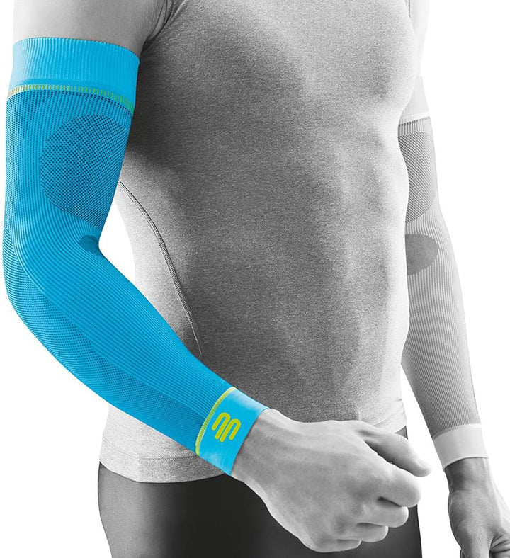 Bauerfeind Arm Sleeve „Sports Compression Sleeves Arm“, 1 Paar Sport Kompressions-Armbandagen, Unise