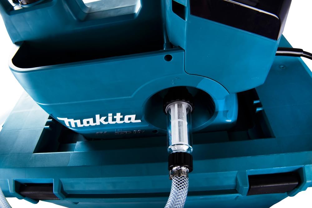 Makita DHW080ZK Akku-Hochdruckreiniger 2x18V (ohne Akku, ohne Ladegerät) inkl. Wasser- und Transport