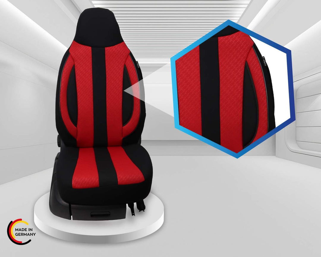 BREMER SITZBEZÜGE Mass Piloten Auto Schonbezüge kompatibel mit Skoda Kamiq Fahrer & Beifahrer ab 201
