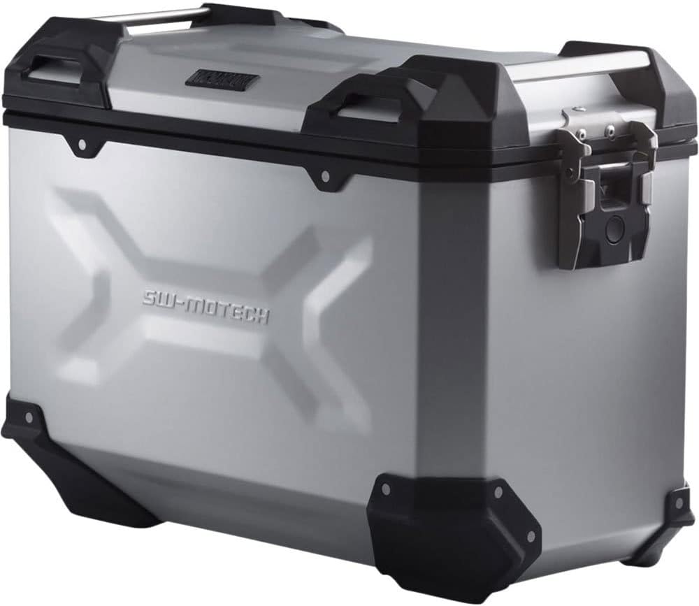 SW-MOTECH TRAX ADV L Aluminium Seitenkoffer 45L, Rechts, Silbern