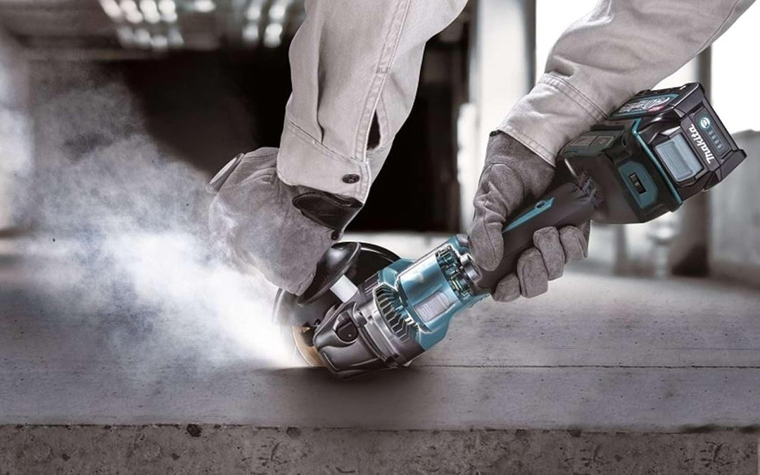 Makita GA029GZ Bürstenloser Winkelschleifer, 40 V, Blau