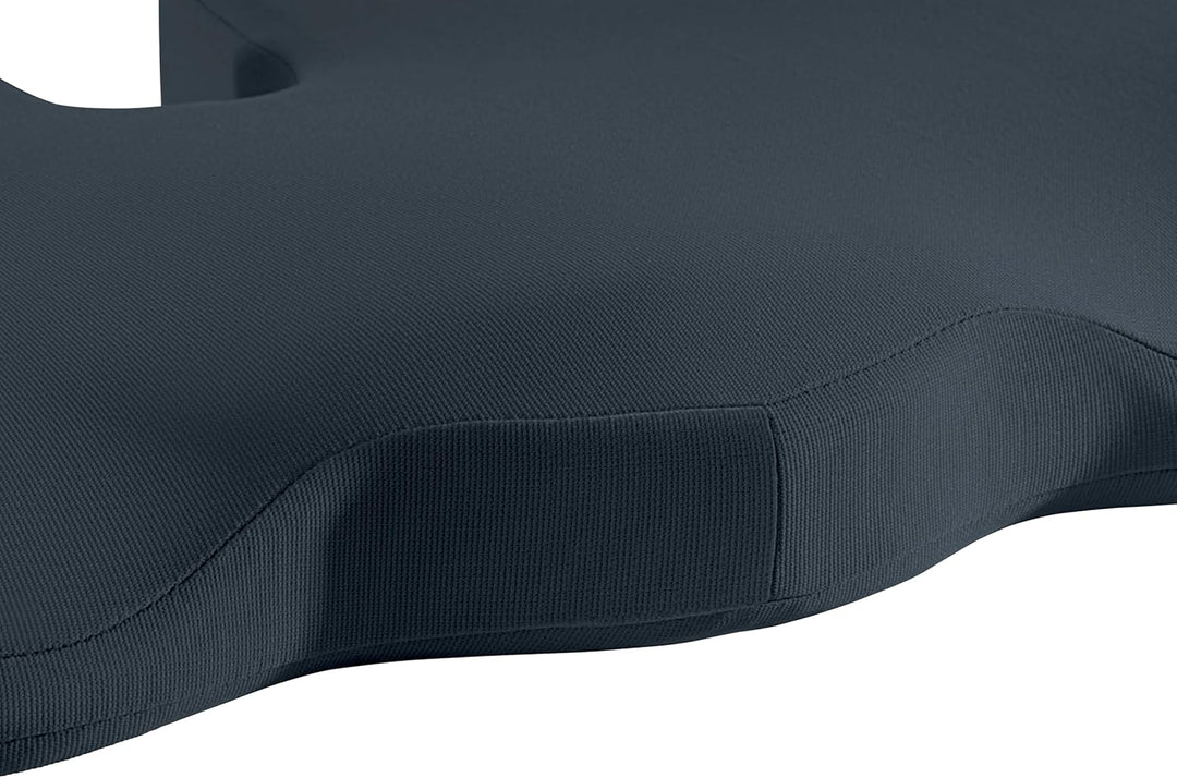 Leitz Sitzkissen, gepolsterte Stütze für Heim- oder Schreibtischstuhl, reduziert Nacken- & Rückensch