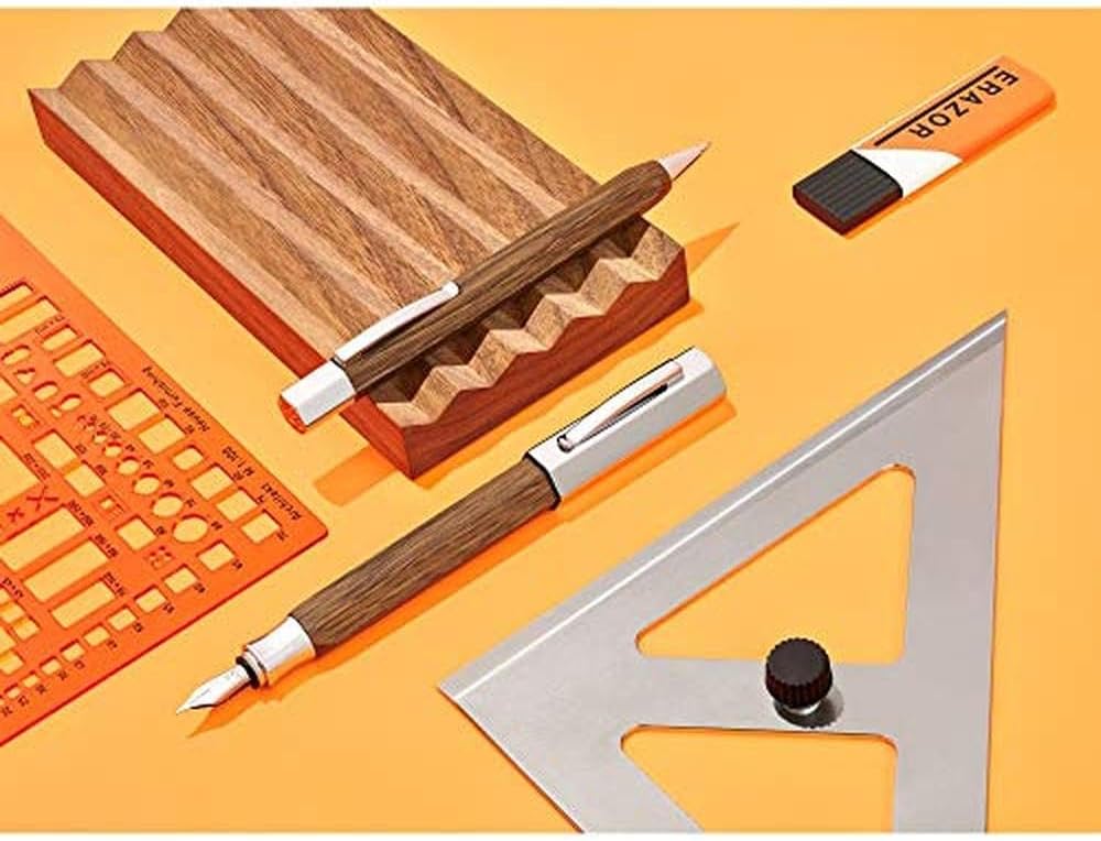 Faber-Castell 147508 - Drehkugelschreiber Ondoro Räuchereiche, Stärke: M, Schaftfarbe: braun