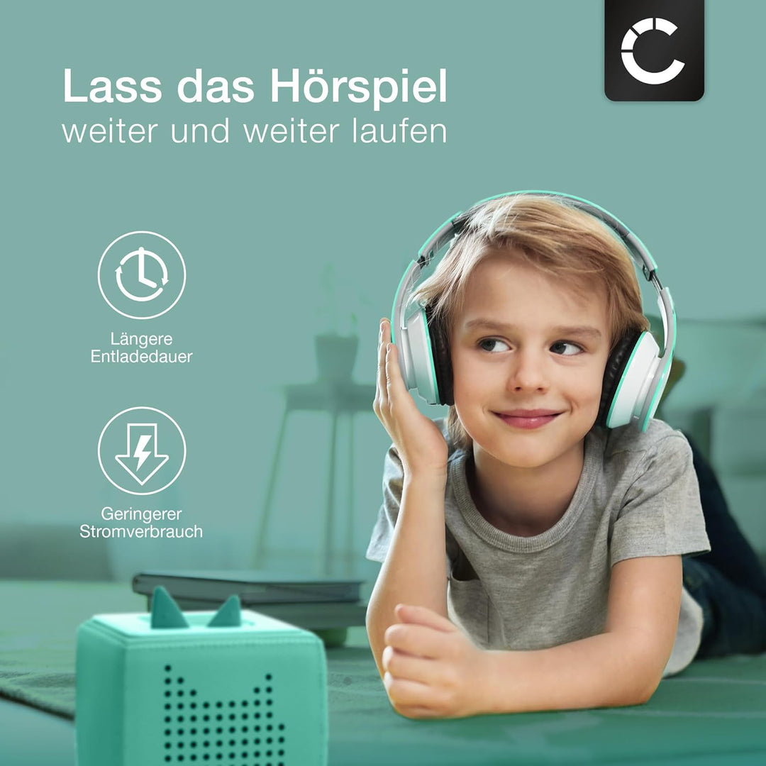 CELLONIC® 3.6V Toniebox Ersatzakku 50AA5S: Tonie Box Akku Ersatz - 2000mAh hoher Kapazität für Lange