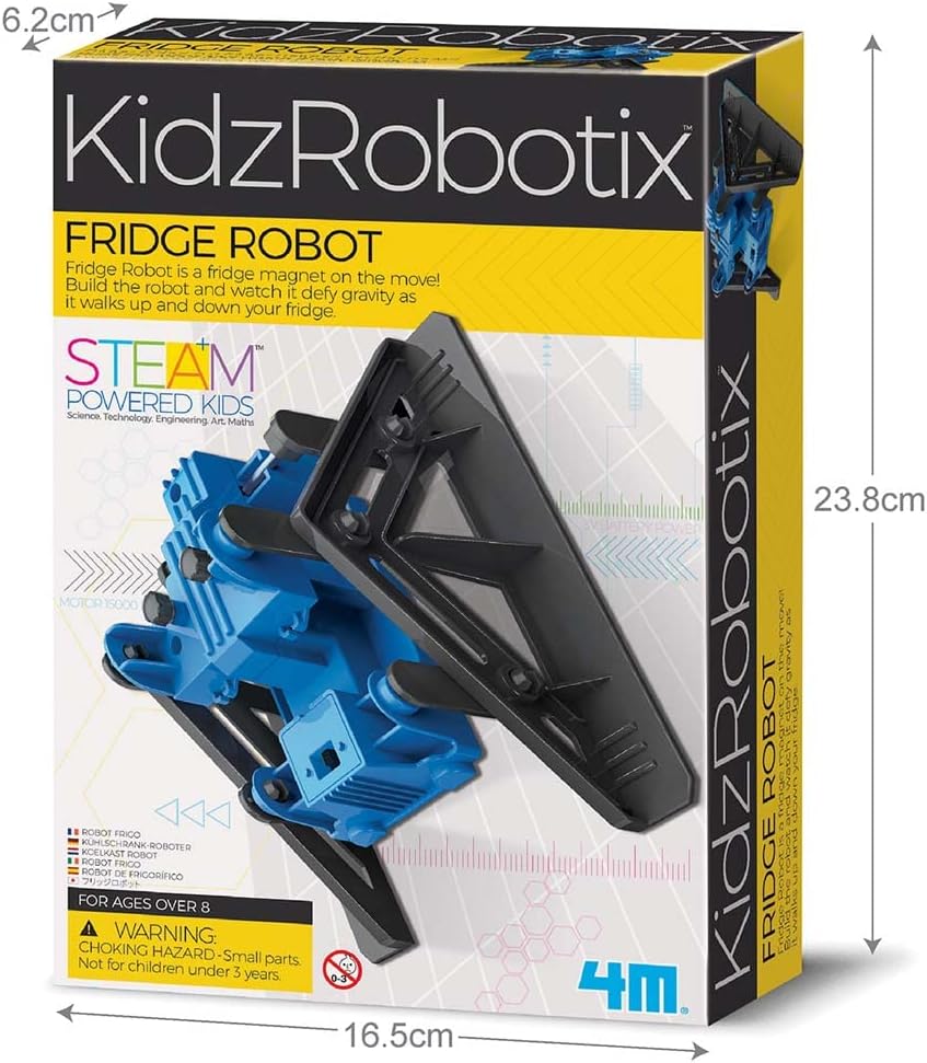 4M Kidz Robotix - Fridge Rover Kühlschrank Roboter, Kühlschrank Roboter