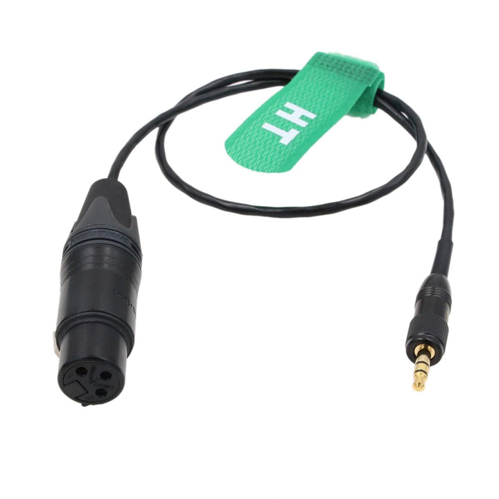 UWP Transmitter Verriegelung 3,5 mm Mikrofon Audio Kabel XLR 3-polig Buchse für Sony Wireless Bodypa
