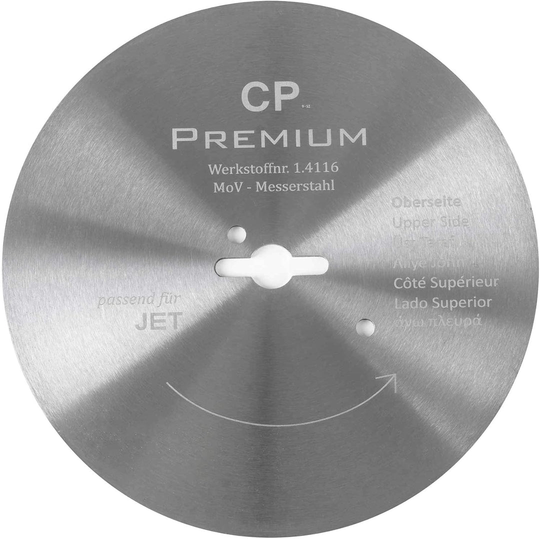 Gastronics Kreismesser für Jet - 120 mm, glatt - Dönermesser aus Edelstahl in Premium Qualität