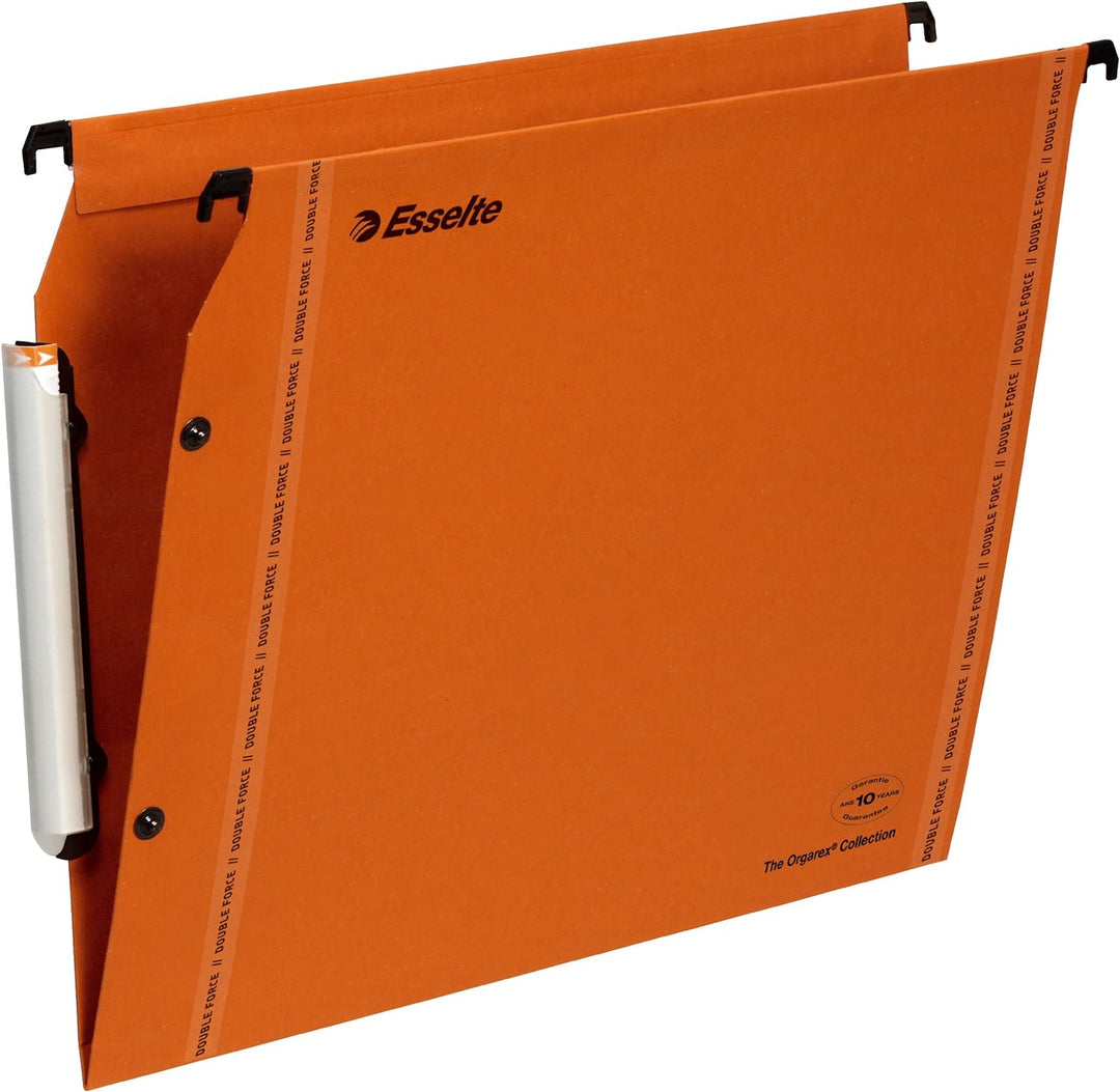 Esselte LMG 10 Stück Hängemappen A4 V-Boden orange orange V-Boden, orange V-Boden