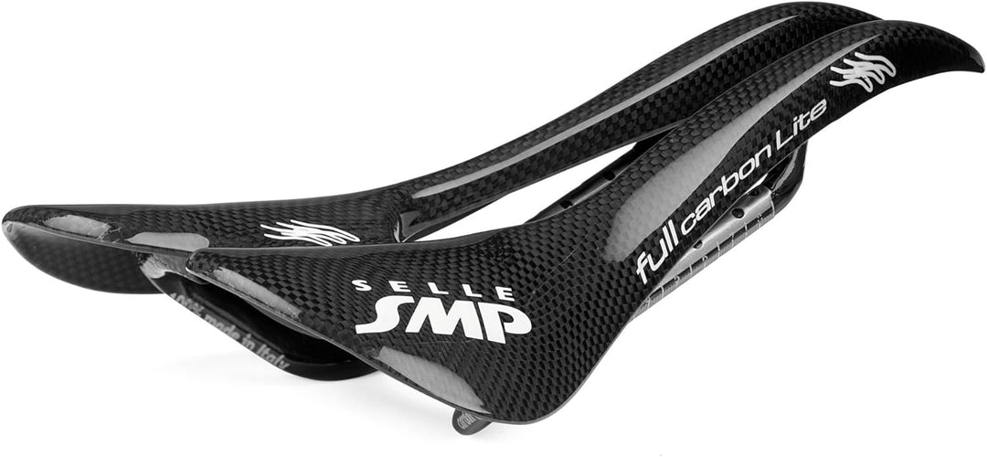 SMP Sattel FULL CARBON LITE Carbon-Streben Schwarz, Schwarz