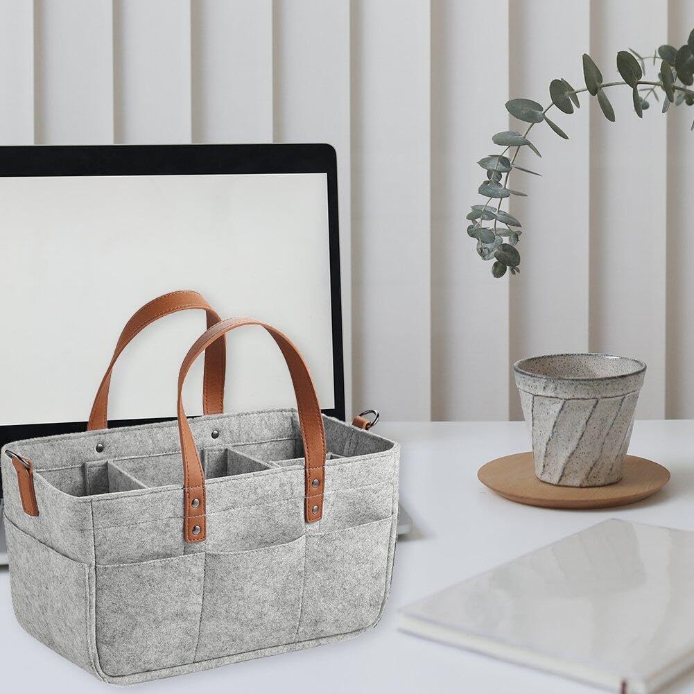 Baby Filz Storage Kindergarten Organizer Korb Infant Wickelbeutel Griff Caddy Wechseln Sie Windel Ki