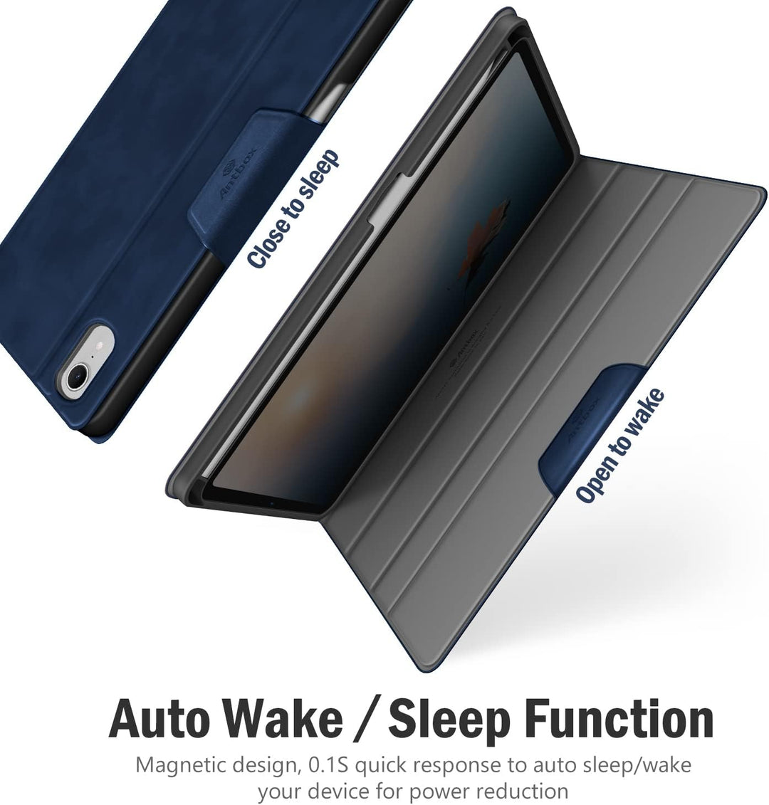Antbox Hülle für iPad Mini 6. Gen 2021 8.3 Zoll mit tstifthalter Apple Pencil Halter Auto Schlaf/Wac