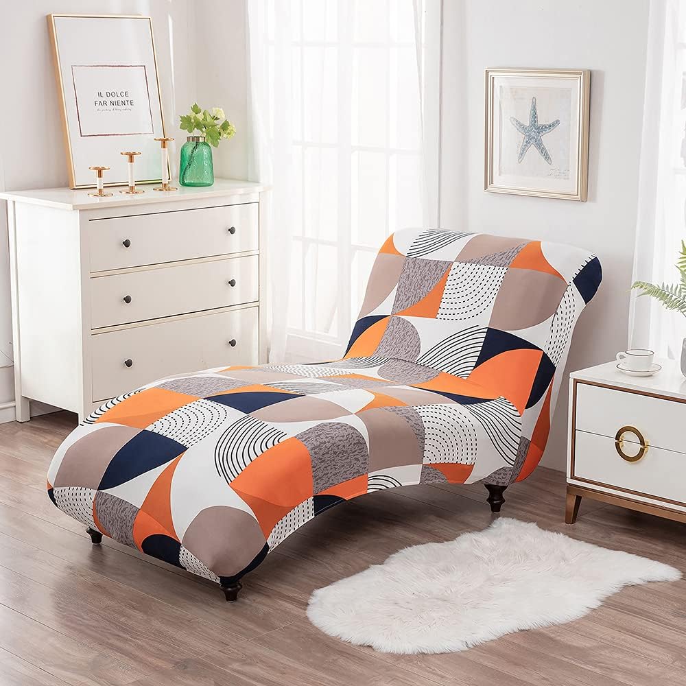CHNSHOME Chaiselongues Schonbezüge für Wohnzimmer Chaiselongue Abdeckung Stretch Liegesessel Schonbe