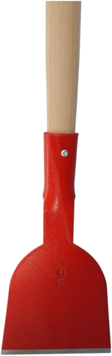 SHW-FIRE Profi-Rindenschäler in Schwarzwälder Form mit 135mm Breite und 120cm Holzstiel, Schwarzwäld