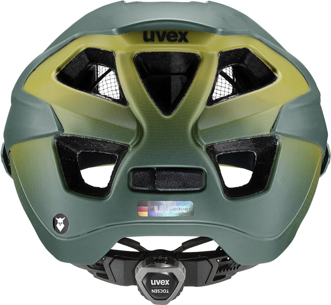 Uvex Quatro Integrale Tocsen All Mountain Enduro MTB Fahrrad Helm grün 2023 56-61 cm, 56-61 cm