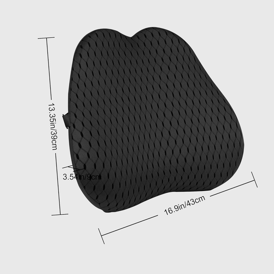 Livtribe Rückenkissen,Memory Foam Lendenkissen Auto,Ergonomisches Lendenwirbelstützkissen für Bürost