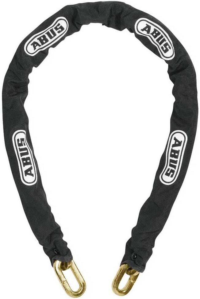 ABUS Kette 10KS - 10 mm starke Motorrad-Kette aus gehärtetem Stahl - kombinierbar mit Vorhängeschlös