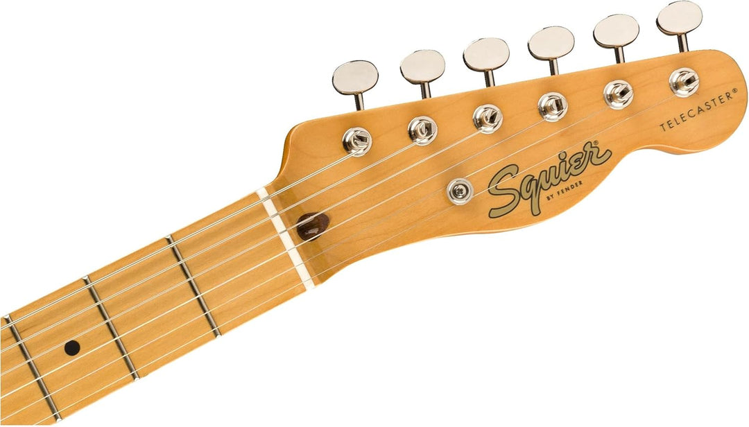 Squier by Fender Classic Vibe '50s Telecaster mit Ahorngriffbrett, Butterscotch Blonde, Standardgrös