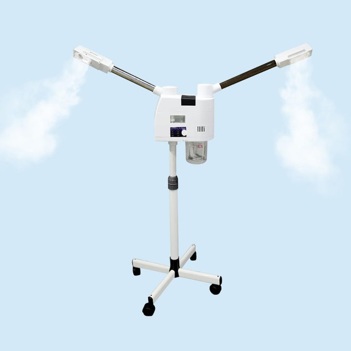 BJTDLLX Gesichtsdampfer Bedampfer Verdampfer Gesichtssauna Heiss Kalt Gesicht Dampfgerät 800 Watt Da