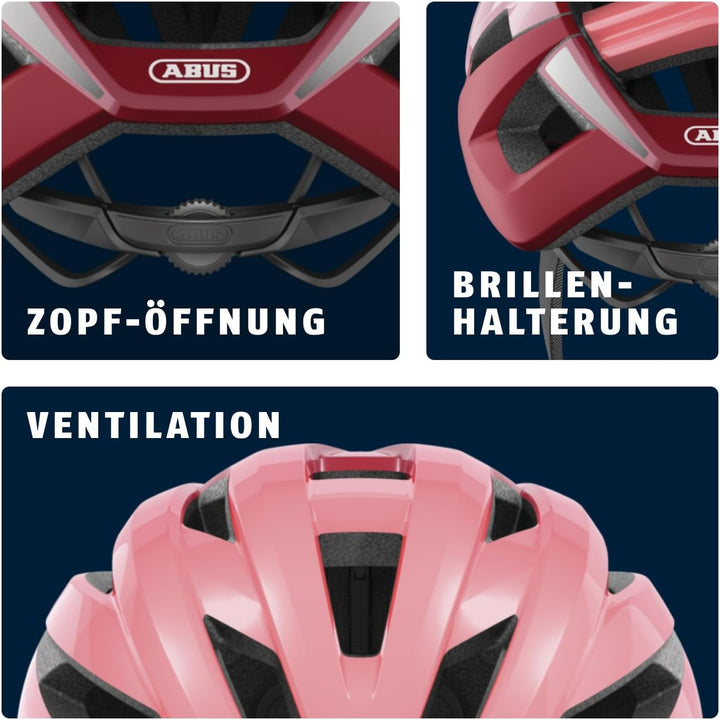 ABUS Rennradhelm StormChaser - Leichter und komfortabler Fahrradhelm für professionellen Radsport fü