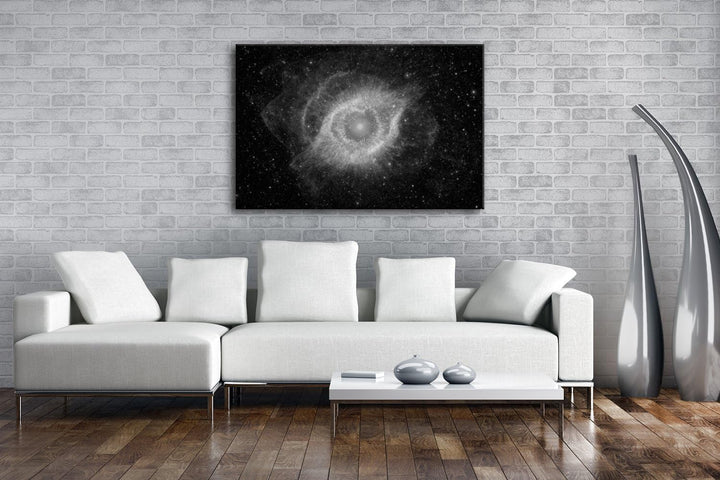 deyoli Überreste einer Supernova Format: 80x60 Effekt: Schwarz/Weiss als Leinwand, Motiv fertig gera