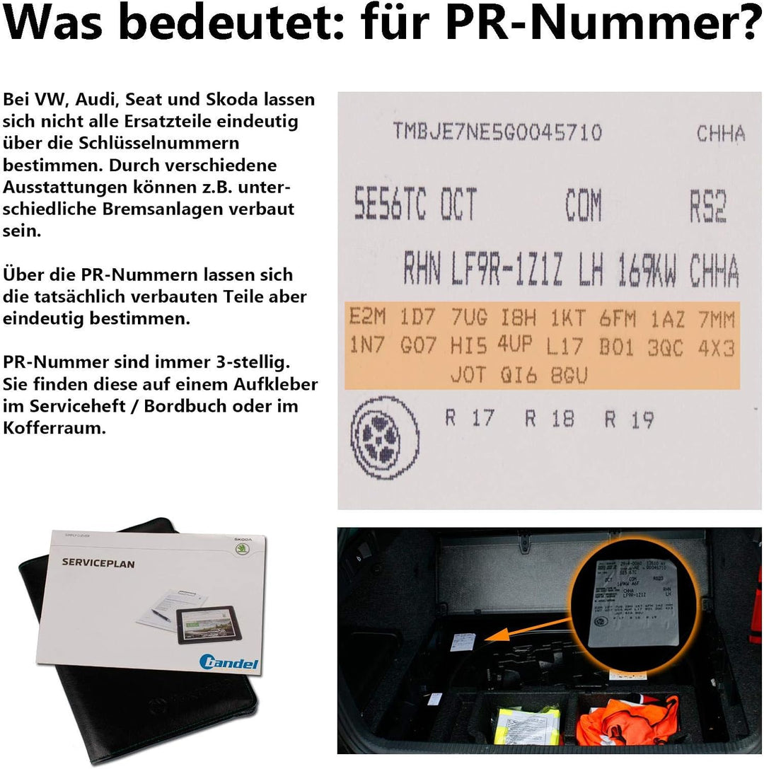 2x Bremssattel vorne Vorderachse passend für Golf5 6 Passat 3C Polo 6R Caddy 3 Ibiza Leon Altea Fabi