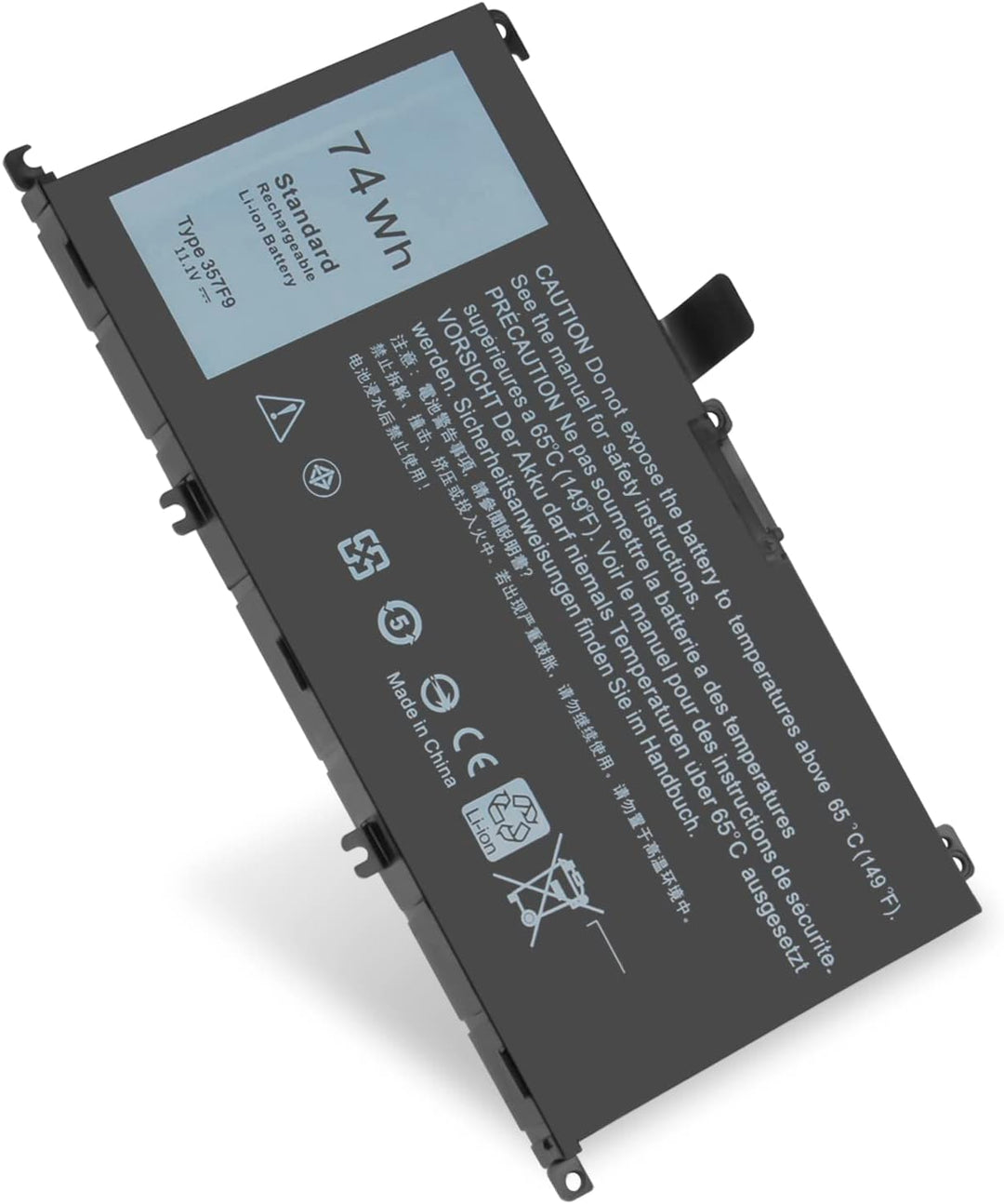 Exmate 357F9 0GFJ6 Akku für Dell Inspiron 15 7000 Series 7566 7567 7557 7559 5576 5577 INS15PD-1548B