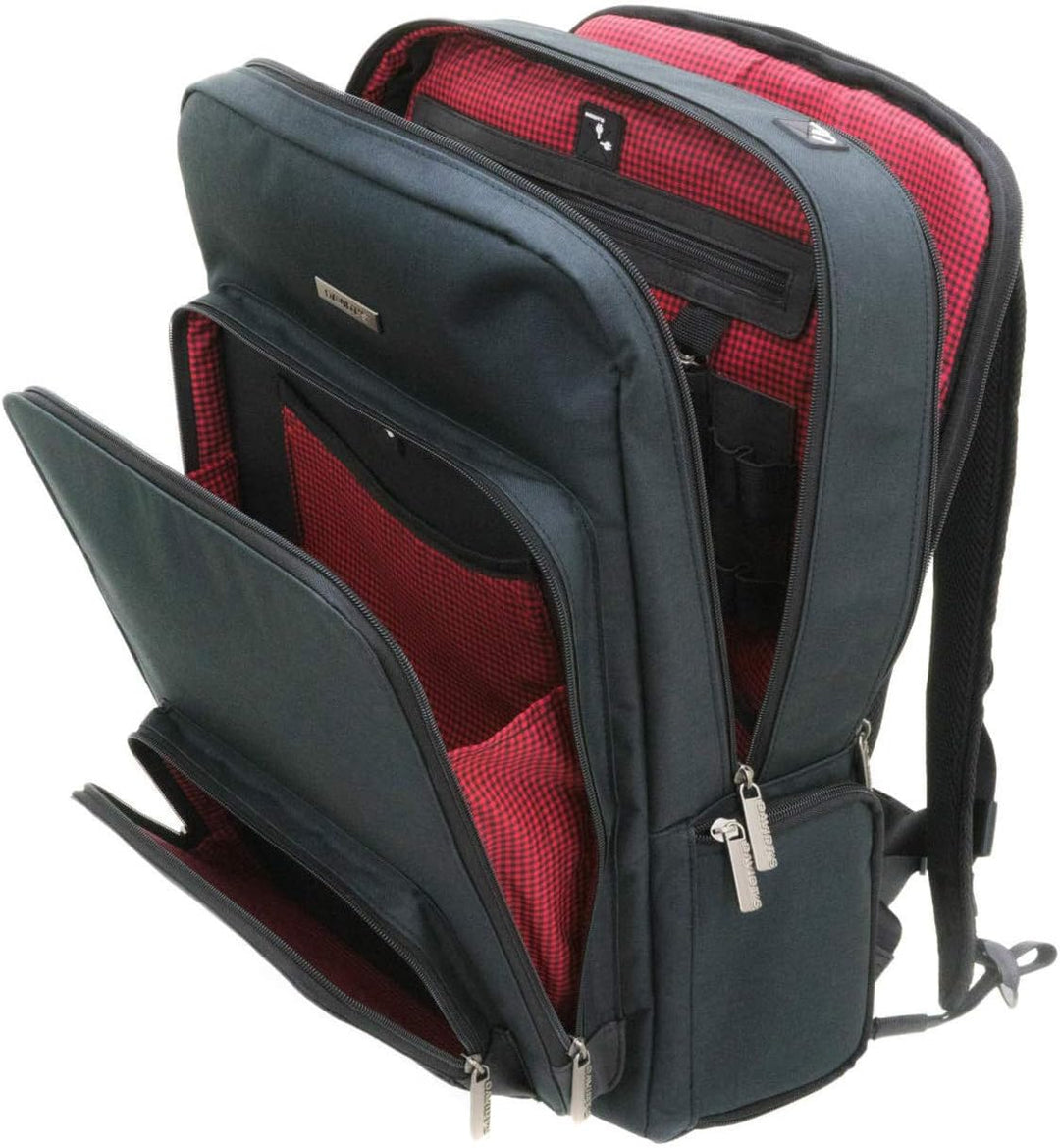 Bowatex Davidts Rucksack Laptop-Fach Schwarz 258 406