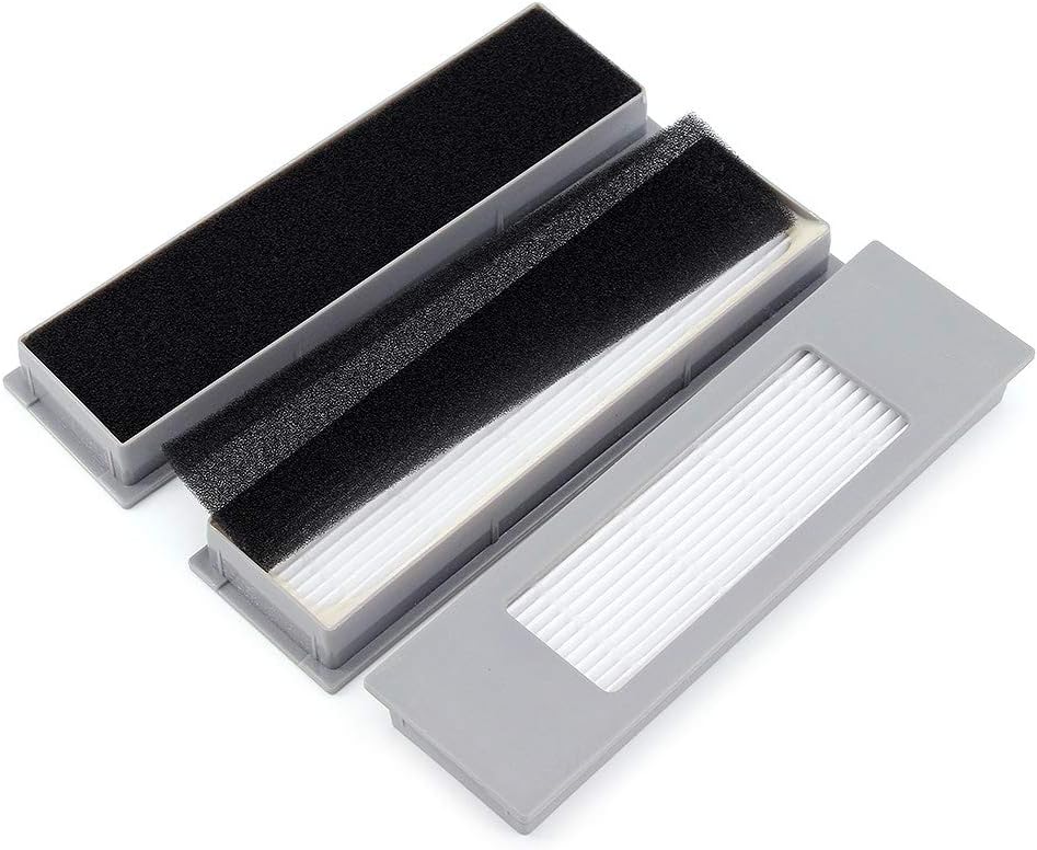 Ersatzset für ECOVACS DEEBOT T8 T8 AIVI T9 T9+ N8+ N8 PRO N8 PRO+ Staubsauger - Packung mit 1 Hauptb